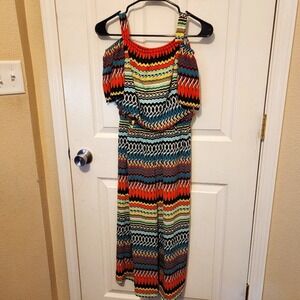 Takara Girls Romper Multicolor Jumpsuit Size Large